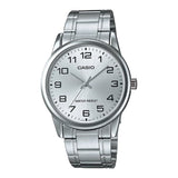 CASIO ANALOG MTP-V001D-7BUDF-P STAINLESS STEEL MEN WATCH