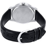 Casio General Black Dial And Black Leather Strap Men Watch MTP-V001L-1BUDF-P