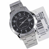 CASIO GENERAL MTP-V004D-1BUDF SILVER STAINLESS STEEL MEN'S WATCH - H2 Hub Watches