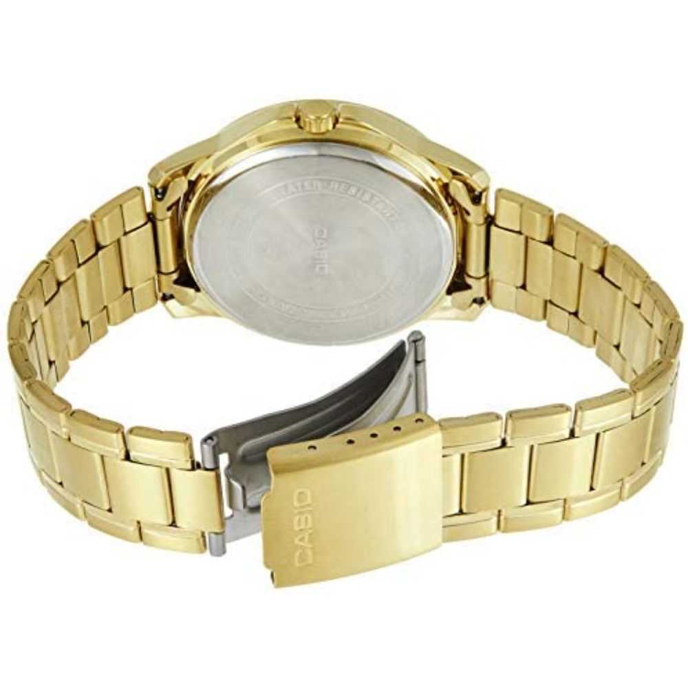 CASIO GENERAL MTP-V004G-7BUDF QUARTZ GOLD STAINLESS STEEL MEN'S WATCH - H2 Hub Watches