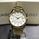CASIO GENERAL MTP-V004G-7BUDF QUARTZ GOLD STAINLESS STEEL MEN'S WATCH - H2 Hub Watches