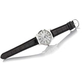CASIO ANALOG LTP-V004L-7AUDF-P BLACK LEATHER WOMEN WATCH