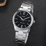 CASIO GENERAL MTP-V005D-1BUDF-P SILVER STAINLESS STEEL MEN WATCH
