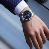 CASIO GENERAL MTP-V005D-1BUDF-P SILVER STAINLESS STEEL MEN WATCH