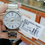 Casio General Silver Dial Stainless Steel Strap Men Watch MTP-V005D-7BUDF-P