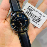 CASIO MTP-V005L-1B5UDF GENERAL BLACK LEATHER STRAP MEN'S WATCH