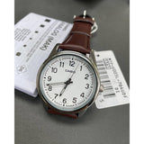 Casio General MTP-V005L-7B4UDF White Dial Brown Leather Men's Watch