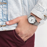 Casio General White Dial With Silver Stainless Steel Men Watch MTP-V006D-7BUDF-P