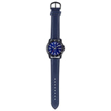 CASIO GENERAL MTP-VD01BL-2BVUDF-P BLUE LEATHER MEN'S WATCH