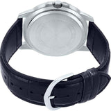Casio General Black Leather Strap Unisex Watch MTP-VD01L-1EVUDF-P