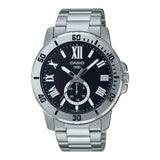CASIO GENERAL MTP-VD200D-1BUDF-P STAINLESS STEEL MEN WATCH