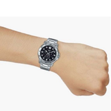 Casio General Silver Stainless Steel Men Watch MTP-VD300D-1EUDF-P