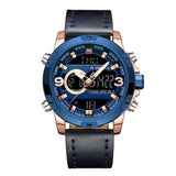 NAVIFORCE NF9097 RG/BE/BE MEN'S ANALOG/DIGITAL WATCH - H2 Hub Watches