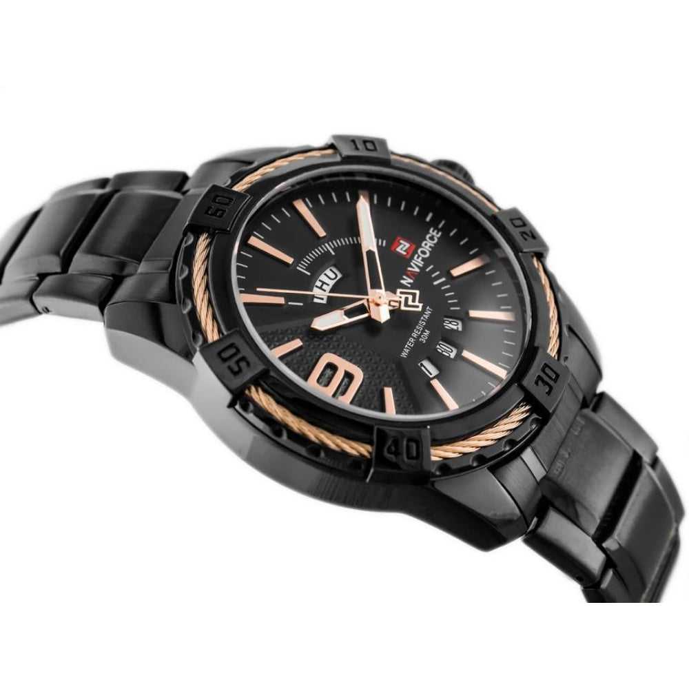 NAVIFORCE NF9117S B/RG MEN'S ANALOG WATCH - H2 Hub Watches