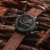 NAVIFORCE NF9134 B/O/L.BN MEN'S WATCH