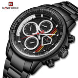 NAVIFORCE NF9184 B/B STAINLESS STEEL MEN'S WATCH