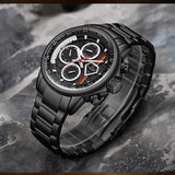 NAVIFORCE NF9184 B/B STAINLESS STEEL MEN'S WATCH