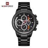 NAVIFORCE NF9184 B/B STAINLESS STEEL MEN'S WATCH