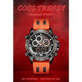 NAVIFORCE NF9188T B/B/O DIGITAL WATERPROOF MILITARY SPORT CASUAL MEN'S WATCH