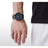 Naviforce Blue Dial And Leather Strap Men Watch NF9200L RG/BE/BE