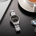 CITIZEN NH8360-80JB AUTOMATIC SILVER STAINLESS STEEL MEN'S WATCH - H2 Hub Watches