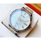 CITIZEN NJ0084-59A AUTOMATIC SILVER STAINLESS STEEL MEN'S WATCH - H2 Hub Watches