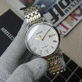 CITIZEN NJ0084-59A AUTOMATIC SILVER STAINLESS STEEL MEN'S WATCH - H2 Hub Watches