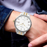 CITIZEN NJ0084-59A AUTOMATIC SILVER STAINLESS STEEL MEN'S WATCH - H2 Hub Watches