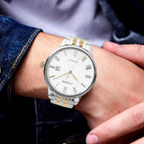 CITIZEN NJ0084-59A AUTOMATIC SILVER STAINLESS STEEL MEN'S WATCH - H2 Hub Watches