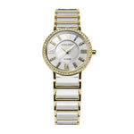 ARIES GOLD ENCHANT GLITTER GOLD STAINLESS STEEL PS 310L S-GOLD CERAMIC WOMEN'S WATCH - H2 Hub Watches