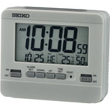 SEIKO DIGITAL QHL086NL WHITE SNOOZE STANDING & WALL CLOCK