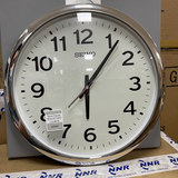Seiko Clock White Dial Round Wall Clock QXA799S