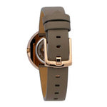 FURLA VALENTINA ROSE GOLD STAINLESS STEEL R4251103502 GREY LEATHER STRAP WOMEN'S WATCH - H2 Hub Watches
