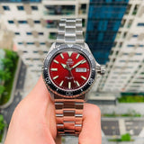 ORIENT RA-AA0003R19B RED DIAL STAINLESS STEEL MEN'S WATCH
