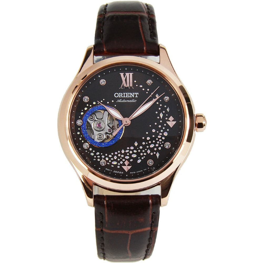 ORIENT RA AG0017Y10B BROWN LEATHER WOMEN S WATCH H2 Hub