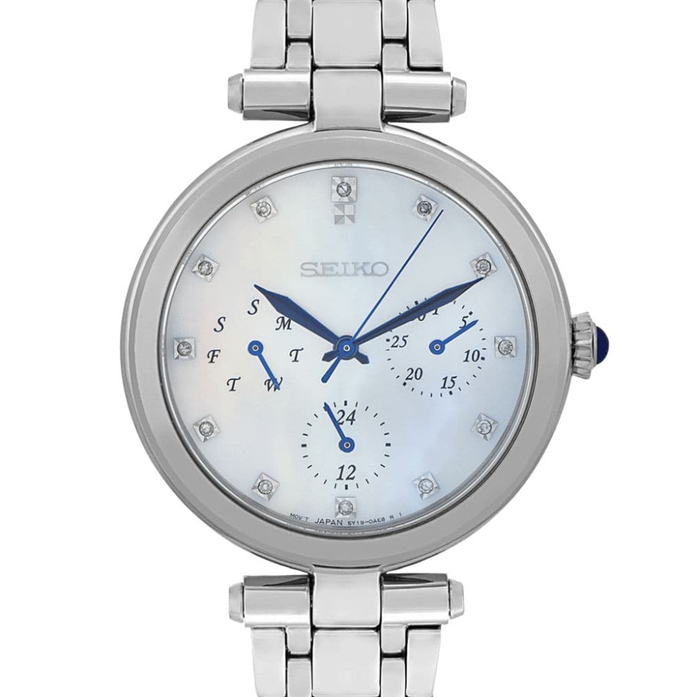 SEIKO GENERAL SKY663P1 STAINLESS STEEL  WOMEN'S WATCH - H2 Hub Watches