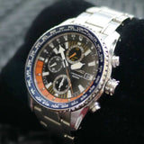 SEIKO CRITERIA SNDD11P1 CHRONOGRAPH STAINLESS STEEL MEN'S SILVER WATCH - H2 Hub Watches