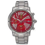 SEIKO CRITERIA SNDY05P1 CHRONOGRAPH STAINLESS STEEL WOMEN'S WATCH