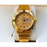 Seiko 5 Sports Gold Stainless Steel Men's Watch SNZB26J1P