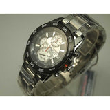 SEIKO CRITERIA SPC025P1 CHRONOGRAPH STAINLESS STEEL MEN'S SILVER WATCH - H2 Hub Watches