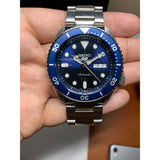 Seiko 5 SRPD51K1 Blue Dial Stainless Steel Men's Watch