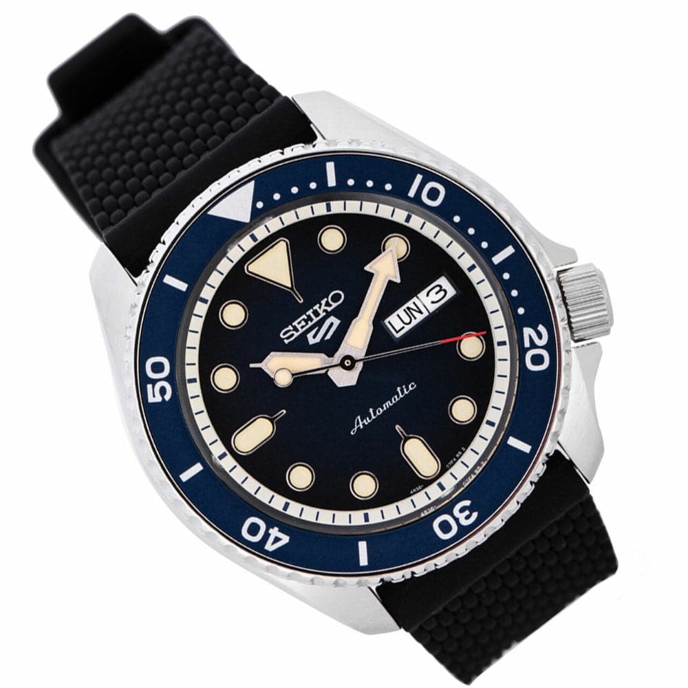 SEIKO 5 SPORTS SRPD71K2 AUTOMATIC SILICONE MEN'S WATCH - H2 Hub Watches