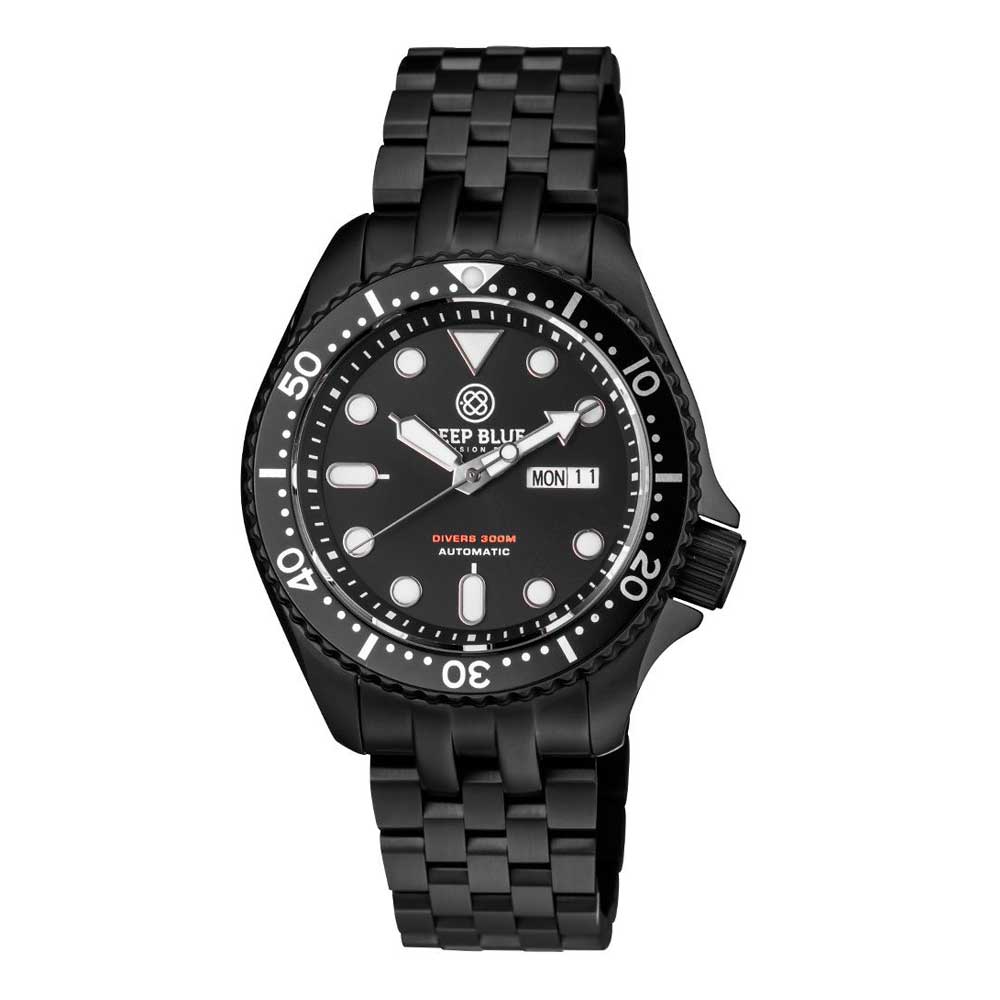 Deep blue nato beweegt diver 300 pvd