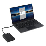 SEAGATE STKY1000400 1TB ONE TOUCH PORTABLE W RESCUE-BLK
