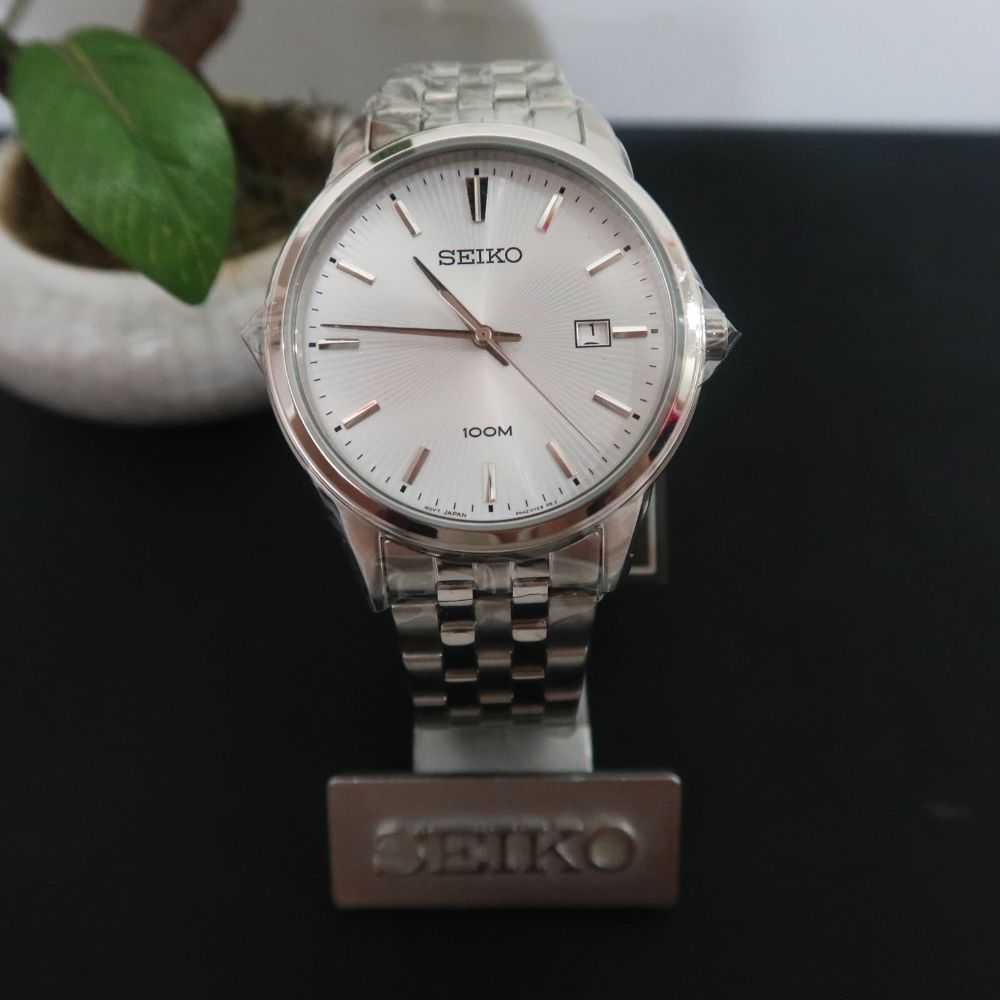 SEIKO GENERAL NEO CLASSIC SUR257P1 STAINLESS STEEL MEN'S WATCH - H2 Hub Watches