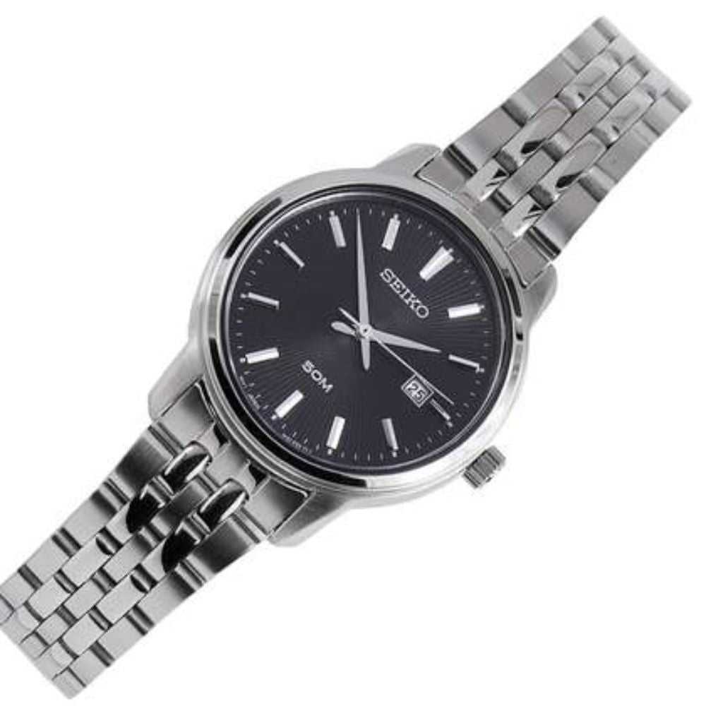 SEIKO GENERAL SUR663P1 QUARTZ STAINLESS STEEL SILVER WOMEN'S WATCH - H2 Hub Watches