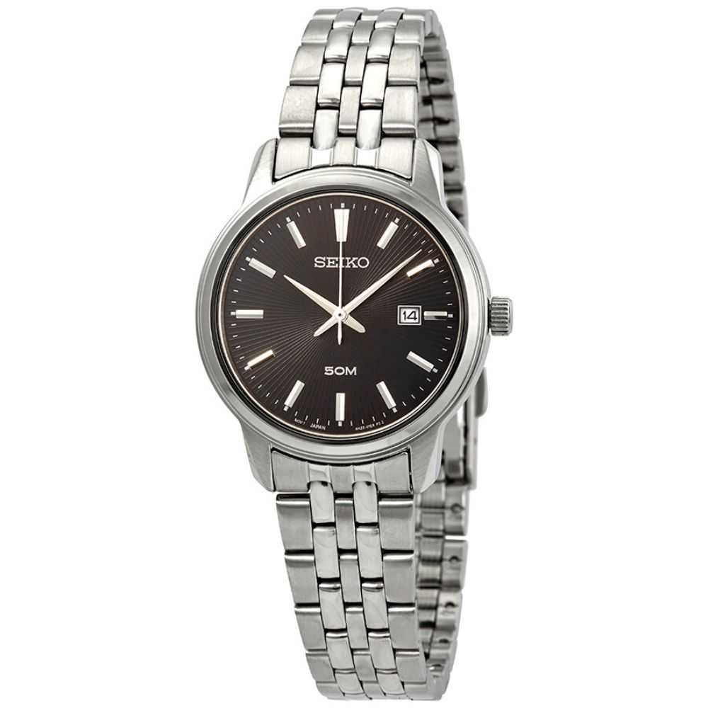 SEIKO GENERAL SUR663P1 QUARTZ STAINLESS STEEL SILVER WOMEN'S WATCH - H2 Hub Watches