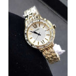 SEIKO GENERAL SWAROVSKI CRYSTAL SXDG76P1 STAINLESS STEEL WOMEN'S GOLD WATCH - H2 Hub Watches