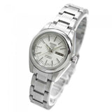 SEIKO 5 SYMK13K1 AUTOMATIC STAINLESS STEEL WOMEN'S SILVER WATCH - H2 Hub Watches