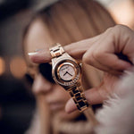 ARIES GOLD ENCHANT VERONA ROSE GOLD STAINLESS STEEL L 5021 RG-MB WOMEN'S WATCH - H2 Hub Watches